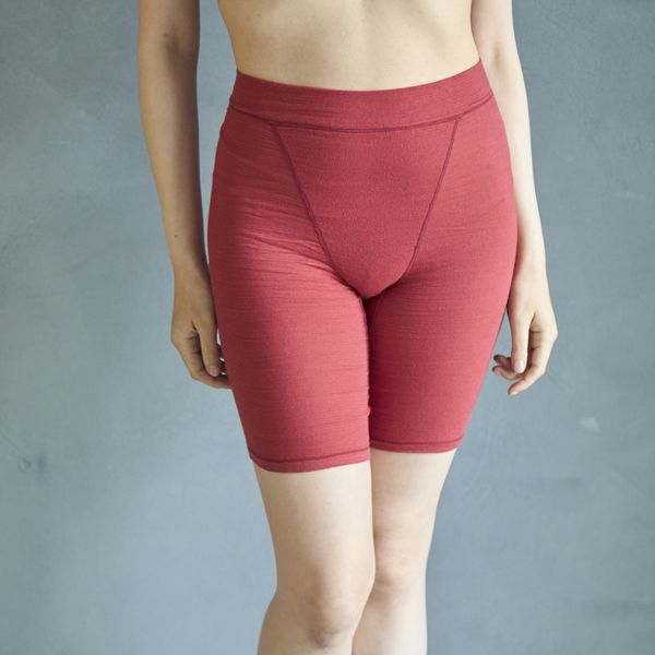 まる 丸福ガーゼ/当店限定 三分丈ショーツ -メディカル発想から生まれた上質